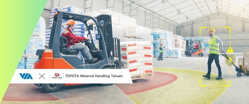 VIA and TMHT (TOYOTA MATERIAL HANDLING TAIWAN) Harness AI to Enhance Forklift Operation Safety